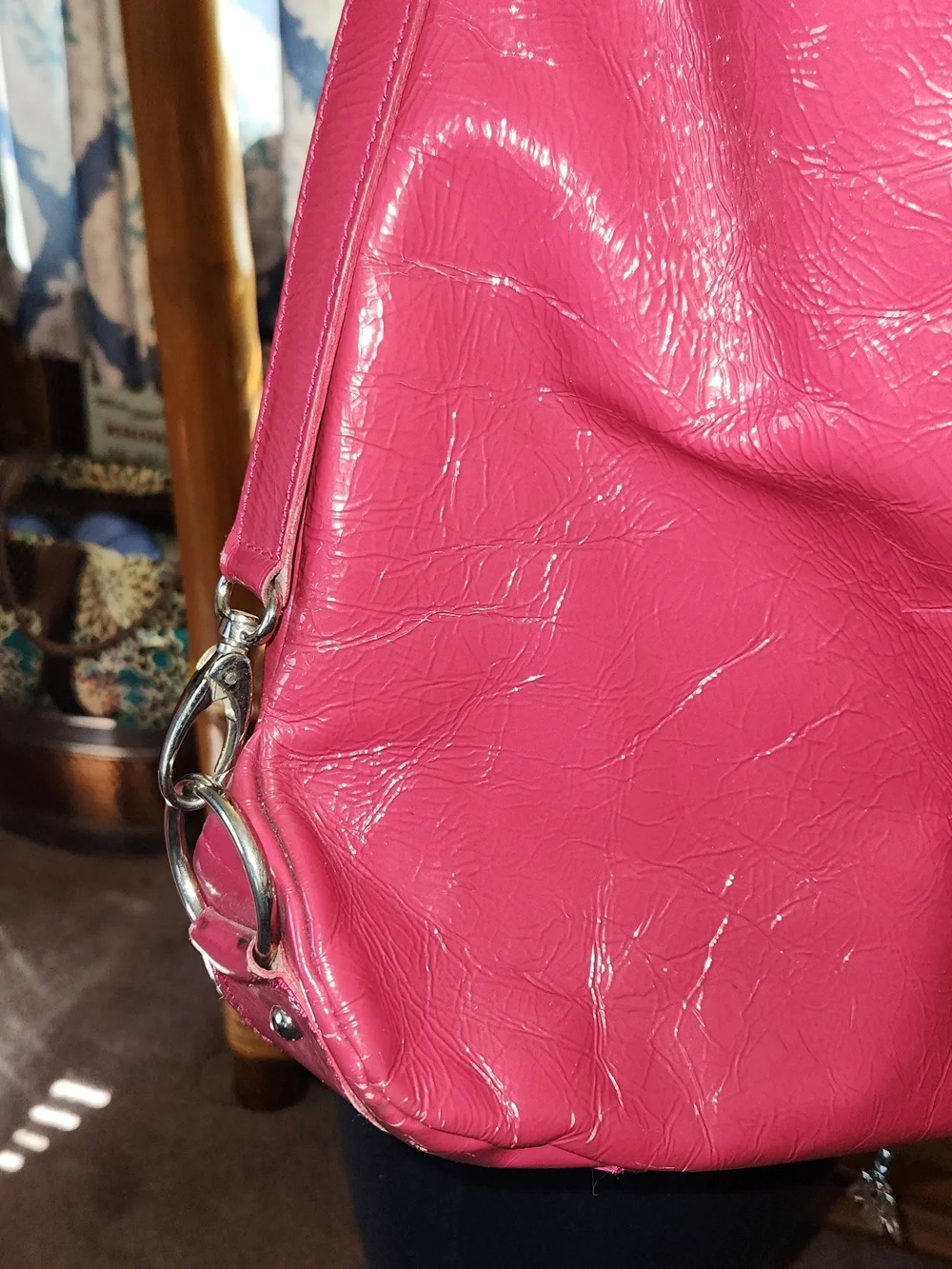 Boden Leather Tote Bag